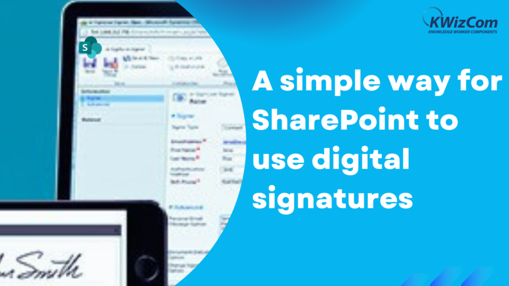 A simple way for SharePoint to use digital signatures