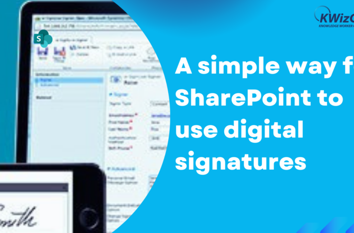 A simple way for SharePoint to use digital signatures