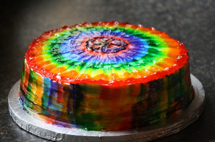 Tie-Dye Cake