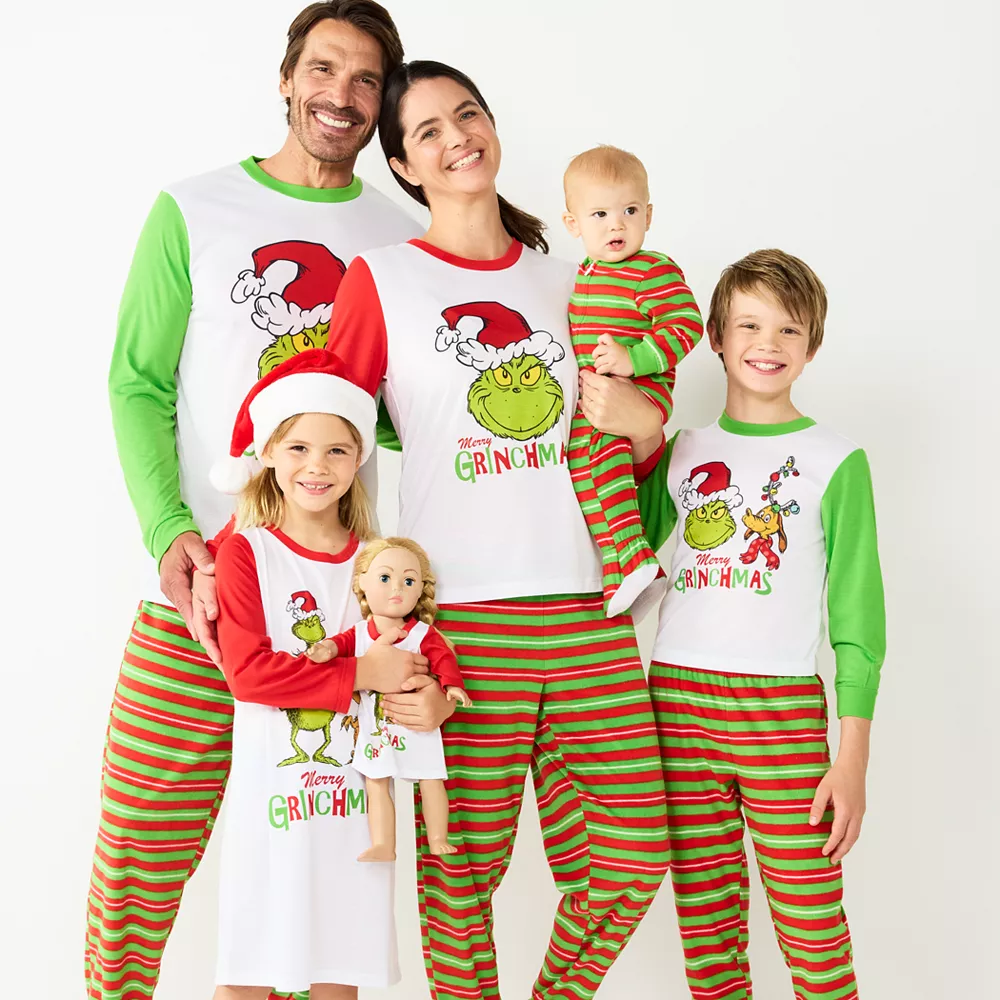 The Concept Behind the Grinch Costumes and the Pajamas